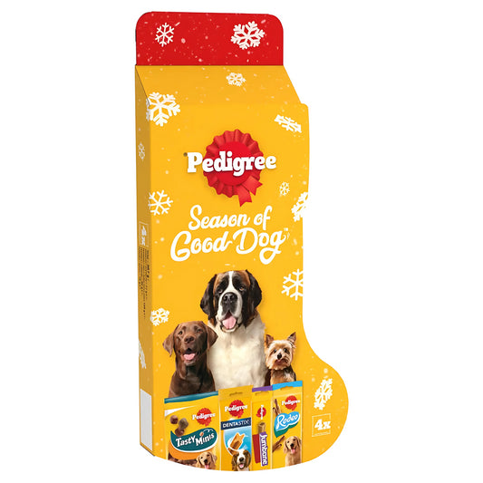 Pedigree Dog Stocking Tasty Minis Dentastix Rodeo Jumbone Treats Xmas Food Snack