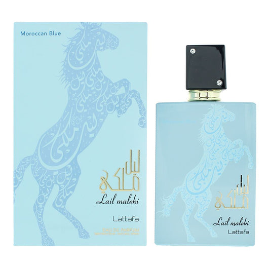 Lattafa Lail Menki Morrocan Blue Eau de Parfum 100ml Unisex Fragrance Spray