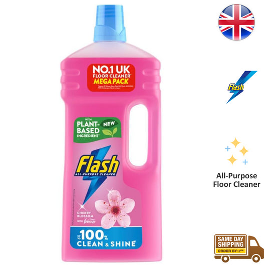 Flash All Purpose Liquid Cleaner Surface Floor Dirt Remover Cherry Blossom 1.5L