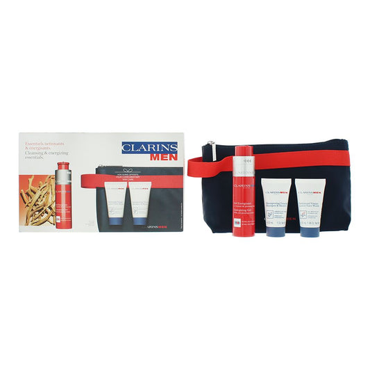 Clarins Men 4 Piece Gift Set