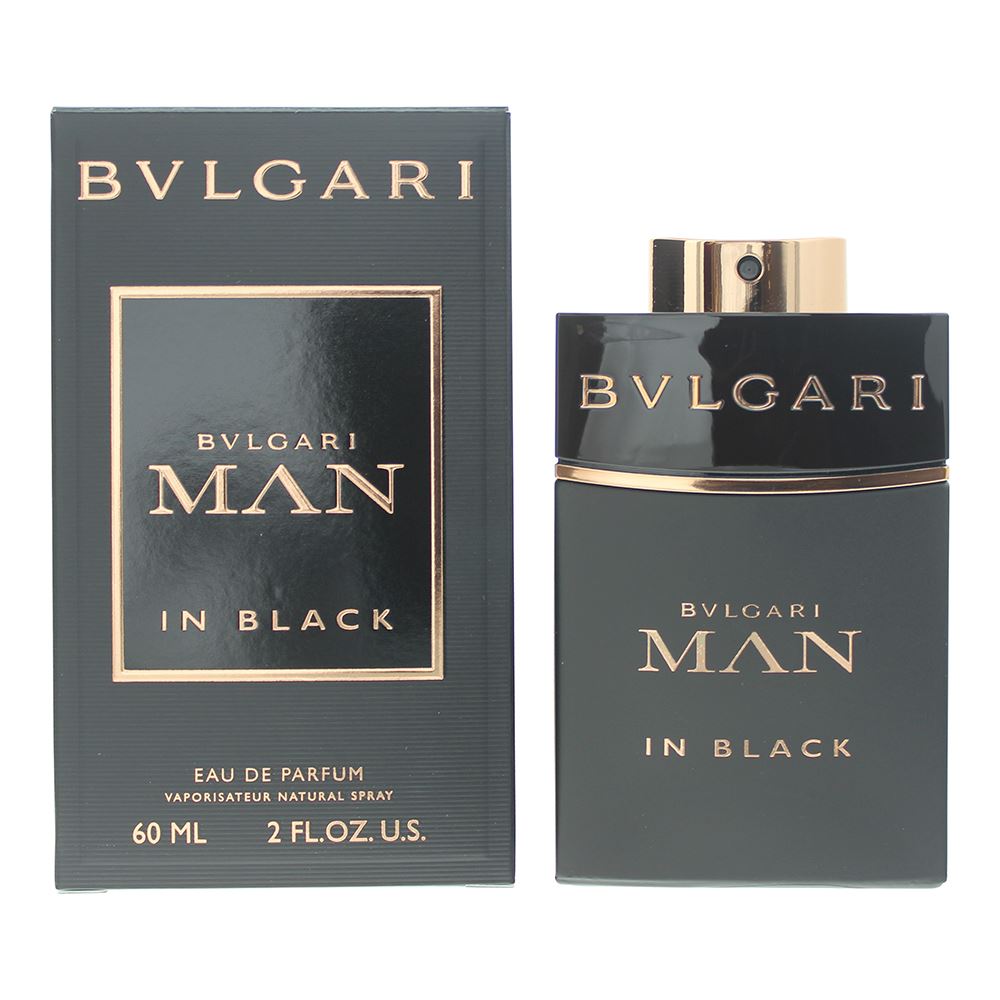 Bulgari Man In Black Eau de Parfum 60ml Mens Fragrance Spray