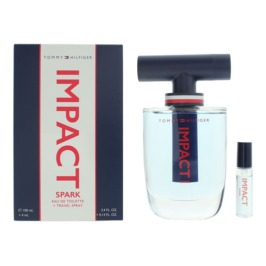 Tommy Hilfiger Impact Spark Eau de Toilette 100ml + 4 ml Spray Mens Fragrance