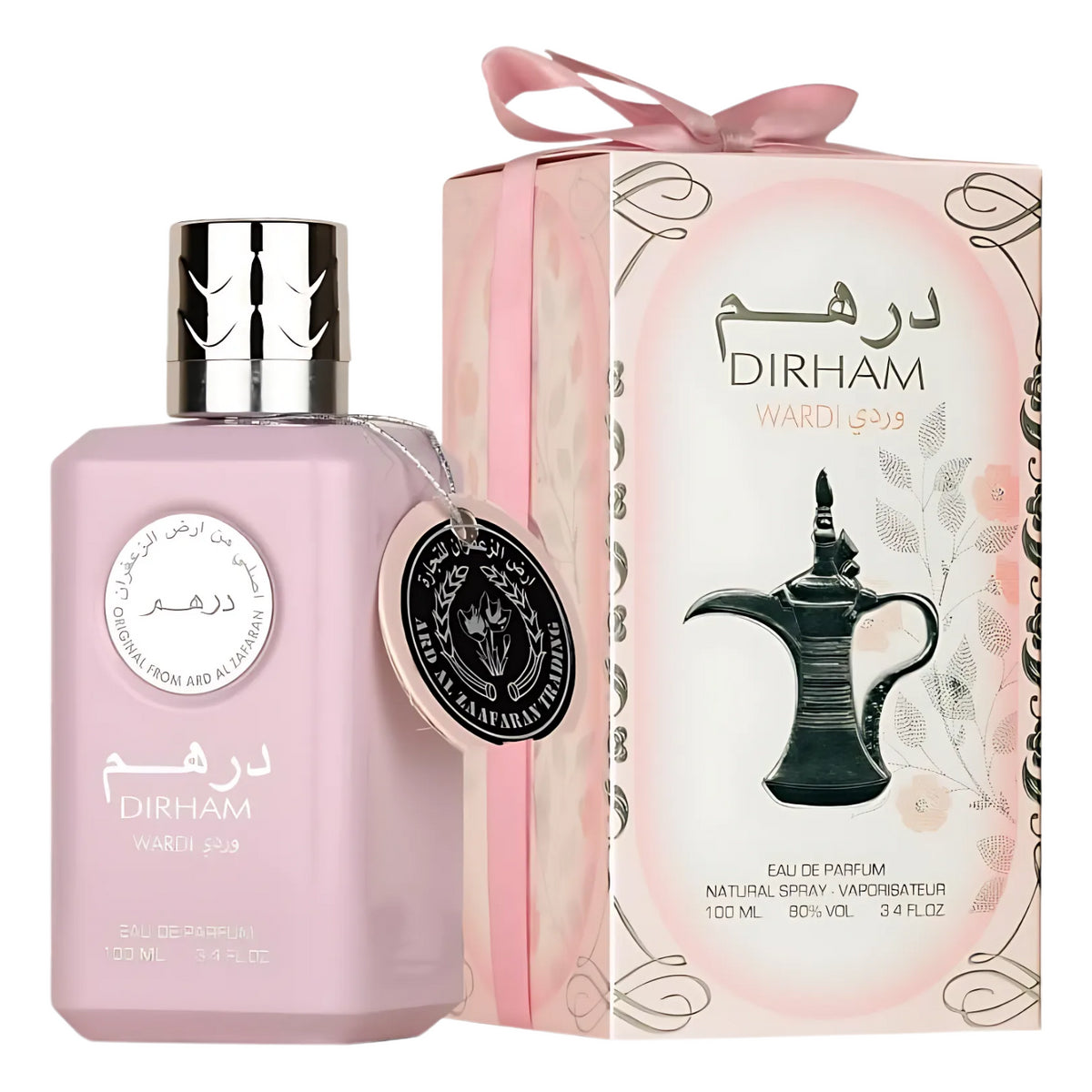Ard Al Zaafaran Dirham Wardi Eau de Parfum 100ml Womens Fragrance Spray