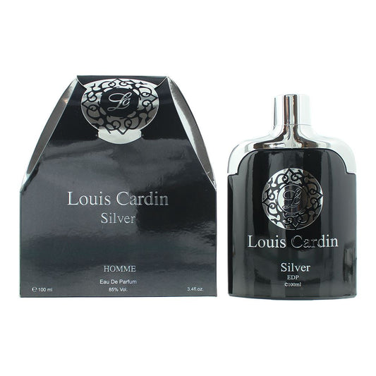Louis Cardin Silver Eau de Parfum 100ml Mens Fragrance Spray