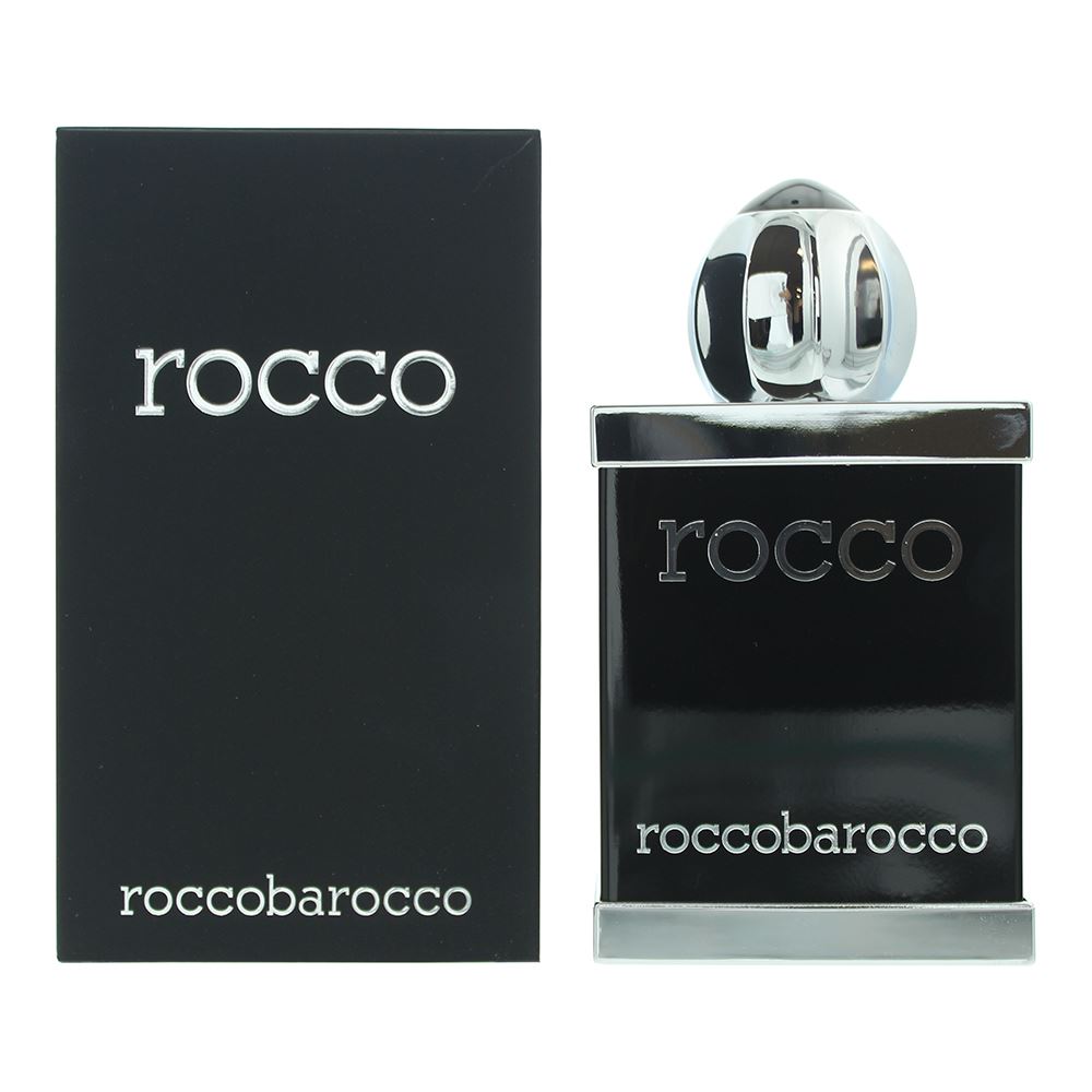 Rocco Barocco Black For Men Eau De Toilette 100ml Mens Fragrance Spray
