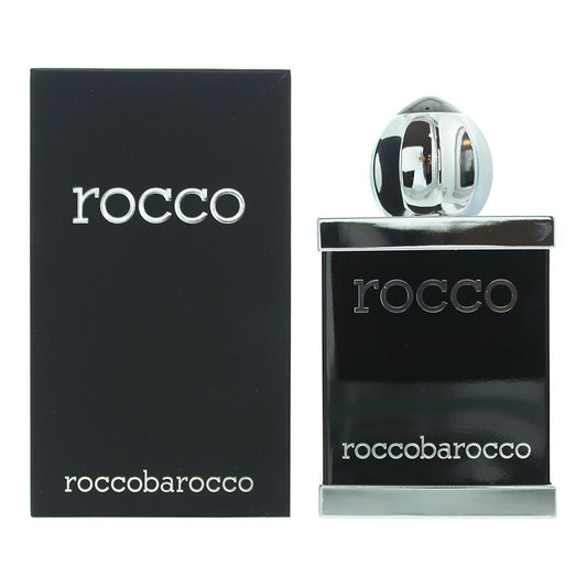 Rocco Barocco Black For Men Eau De Toilette 100ml Mens Fragrance Spray