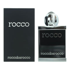 Rocco Barocco Black For Men Eau De Toilette 100ml Mens Fragrance Spray