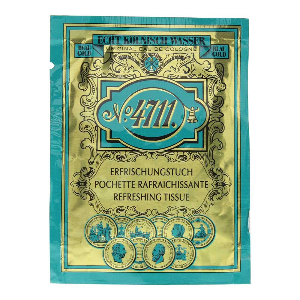 4711 Original Eau de Cologne Refreshing Tissues 1pc For Unisex
