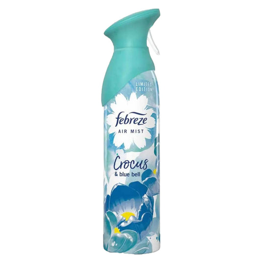 Febreze Air Mist Freshener Crocus Blue Bell Long Lasting Fragrance Spray 300ml