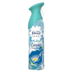Febreze Air Mist Freshener Crocus Blue Bell Long Lasting Fragrance Spray 300ml