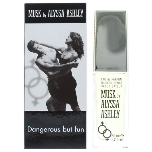 Alyssa Ashley Musk Eau de Parfum 50ml Spray Womens Fragrance