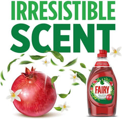 Fairy Washing Up Liquid Kitchen Scourer Cleaner Set Pomegranate Grapefruit 320ml