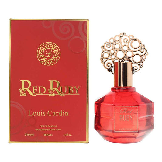 Louis Cardin Red Ruby Eau de Parfum 100ml Womens Fragrance Spray