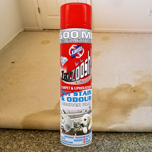 Xanto Carpet Upholstery Pet Stain Cleaner Odour Remover Foam 500ml