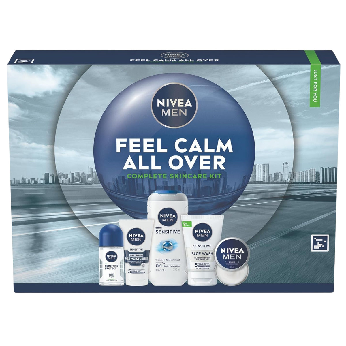 Nivea Men Feel Calm All Over Skincare Christmas Gift Set (5 Products)