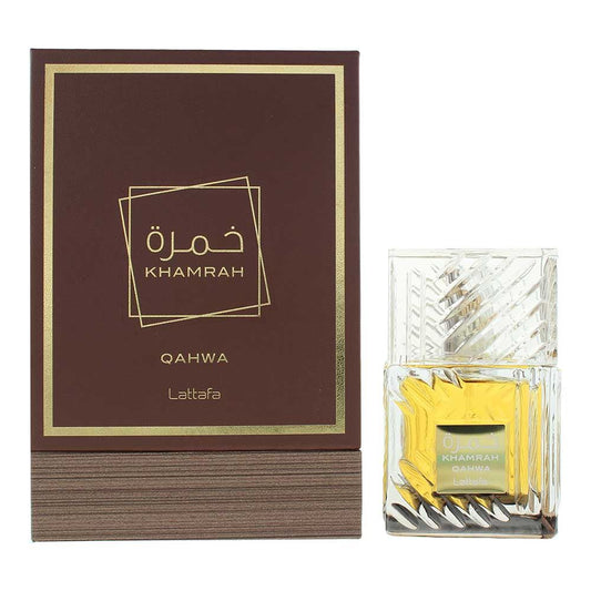 Lattafa Khamrah Qahwa Eau de Parfum 100ml Unisex Fragrance Spray