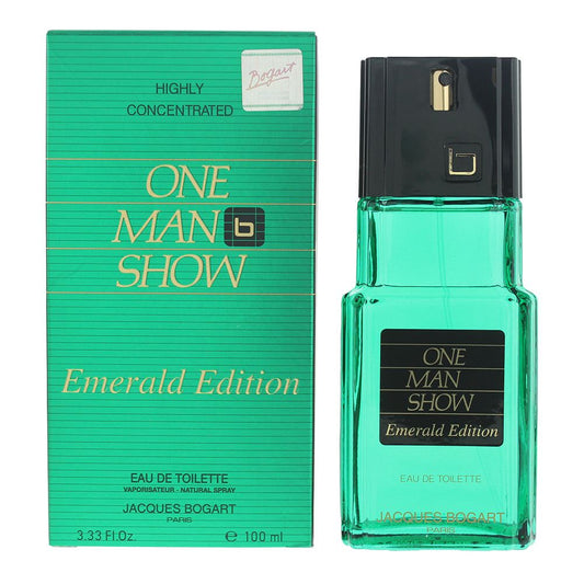 Jacques Bogart One Man Show Emerald Edition Eau de Toilette 100ml Mens Spray