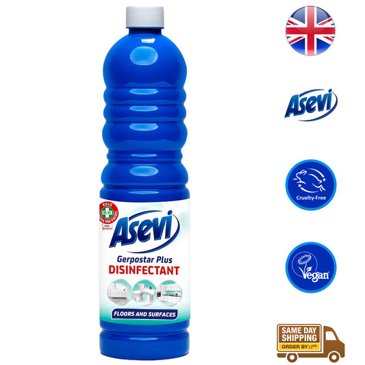 Asevi Disinfectant Floor Surface Cleaner Liquid Dirt Remover Kills Viruses 1L