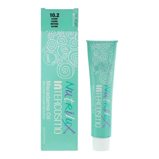 Intercosmo Nutrilux Macadamia Oil 10.2GLICINA Hair Colour for Womens 60ml