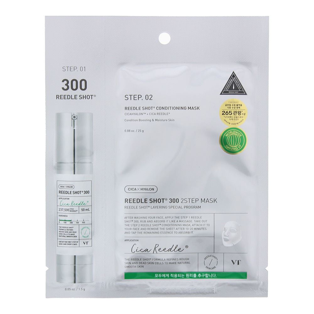 VT Cosmetics Reedle Shot 300 2 Step Mask 26.5g