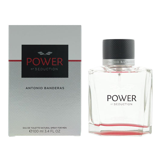 Antonio Banderas Power Of Seduction Eau de Toilette 100ml Mens Fragrance Spray