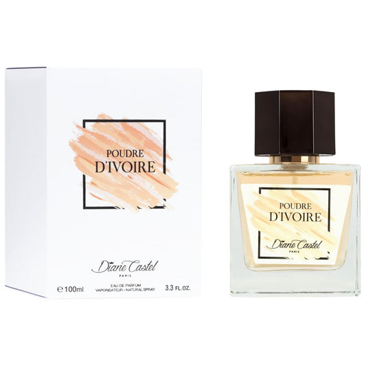 Diane Castel Poudre D'ivoire Eau de Parfum 100ml Spray Unisex Fragrance