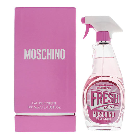Moschino Fresh Couture Pink Eau de Toilette 100ml Womens Fragrance Spray