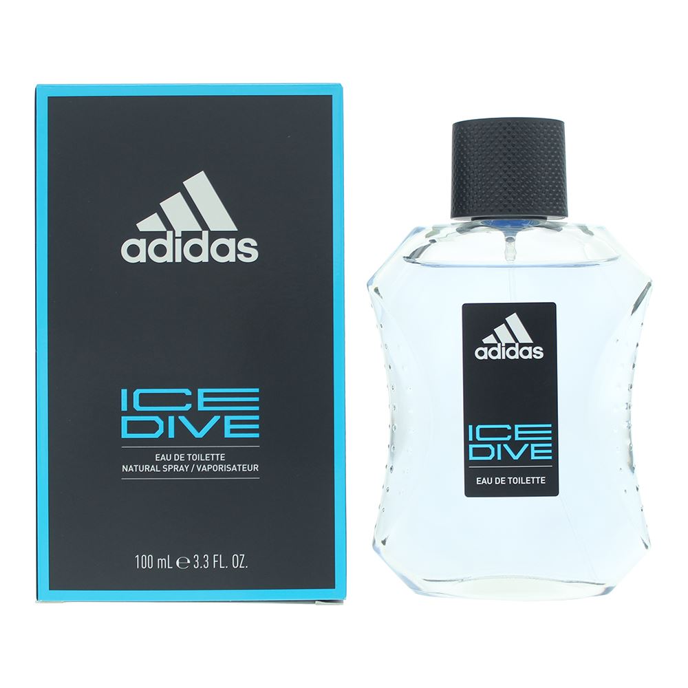 Adidas Ice Dive Eau de Toilette 100ml Mens Fragrance Spray