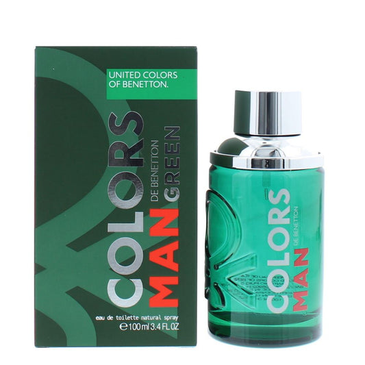 Benetton Green Benetton Man Eau de Toilette 100ml Mens Fragrance Spray