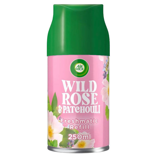 Air Wick Freshmatic Refills Automatic Spray Wild Rose & Patchouli 250ml