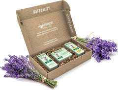 Garnier Organic Soothing Lavandin Skincare Set | Certified Organic | For Healthy, Glowing Skin