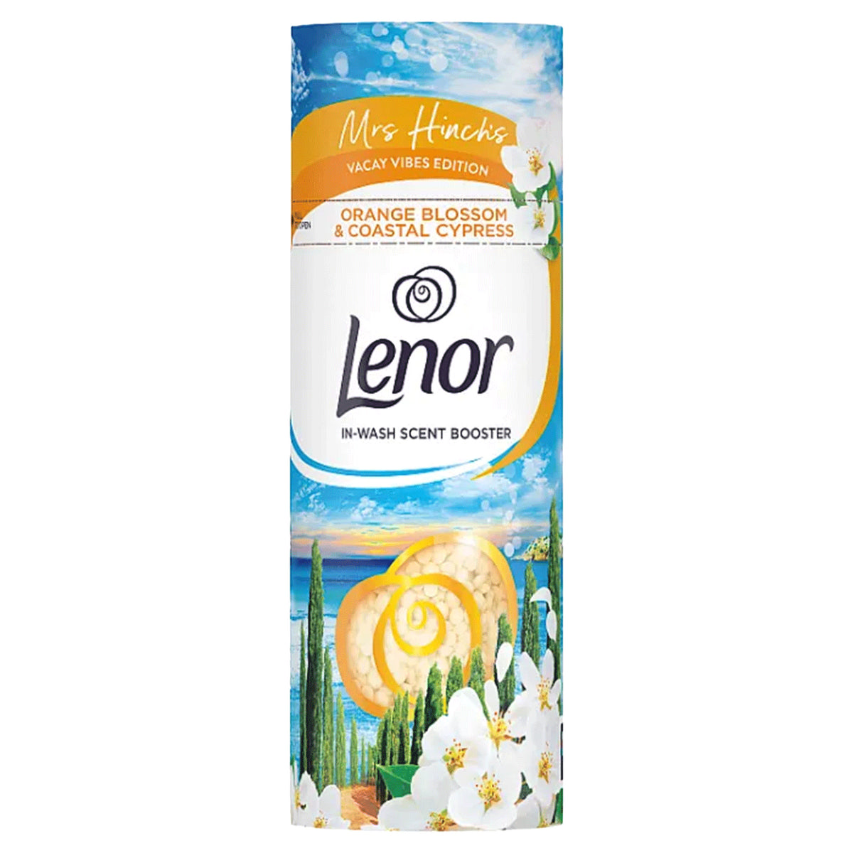 Lenor In Wash Scent Booster Orange Blossom Coastal Cypress All Fabrics Freshenes
