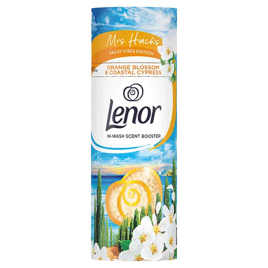 Lenor In Wash Scent Booster Orange Blossom Coastal Cypress All Fabrics Freshenes