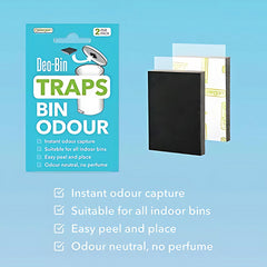 Deobin Traps Bin Odour Instant Capture Interior Absorbing Bins Easy Peel Place