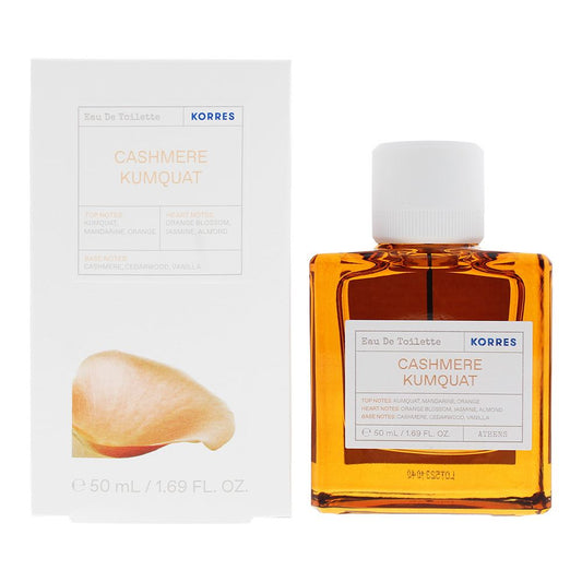 Korres Cashmere Kumquat Eau de Toilette 50ml Spray Womens Fragrance