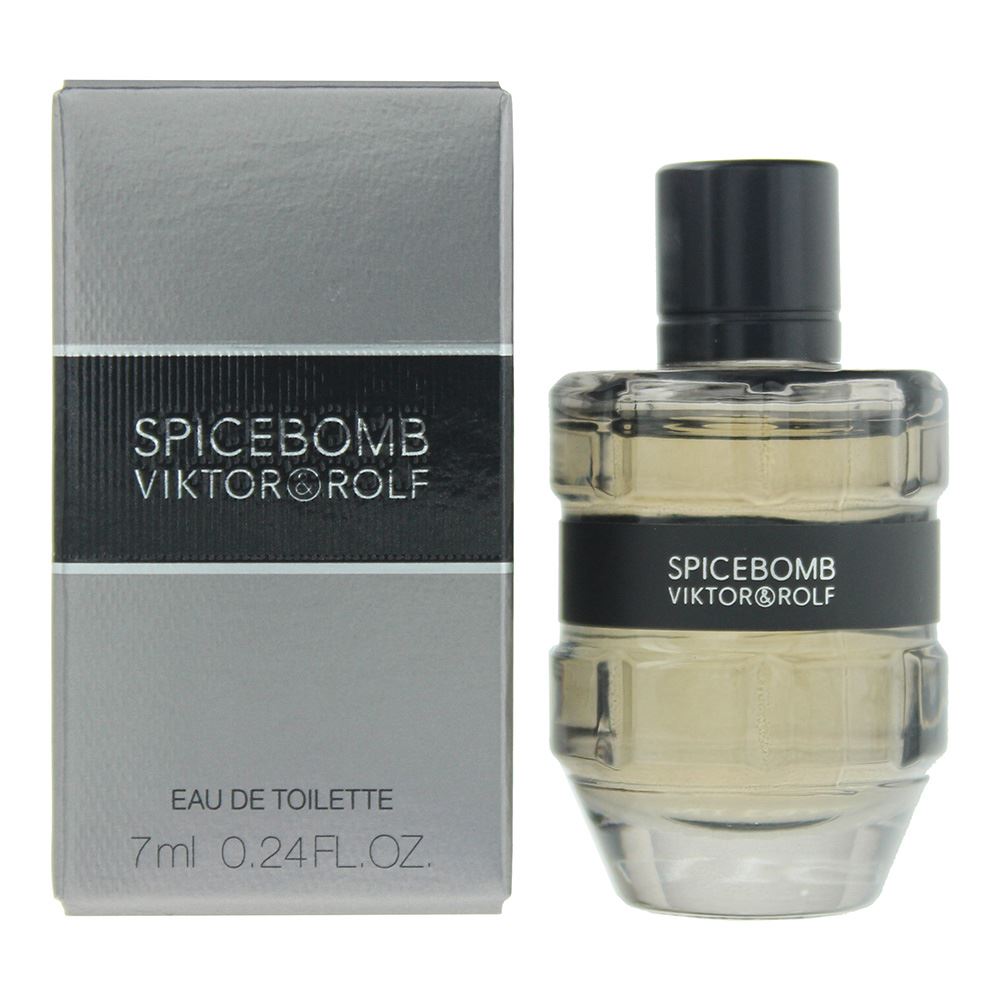 Viktor & Rolf Spicebomb Eau de Toilette Mini Travel 7ml Mens Fragrance Spray