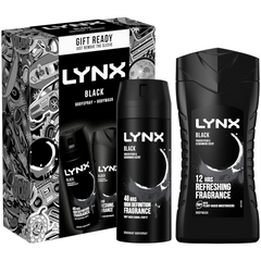 Lynx Black The Sidekick Body Wash & Spray Duo Gift Set For Him