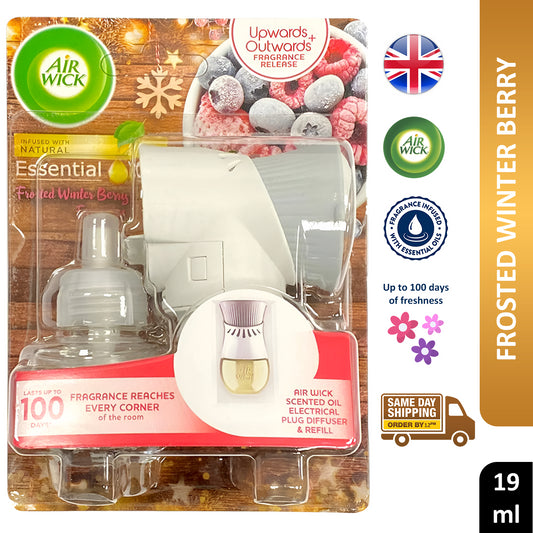 Air Wick Plug In Refills Air Freshner Frosted Winter Berry Fragrance Oil 19ml X1