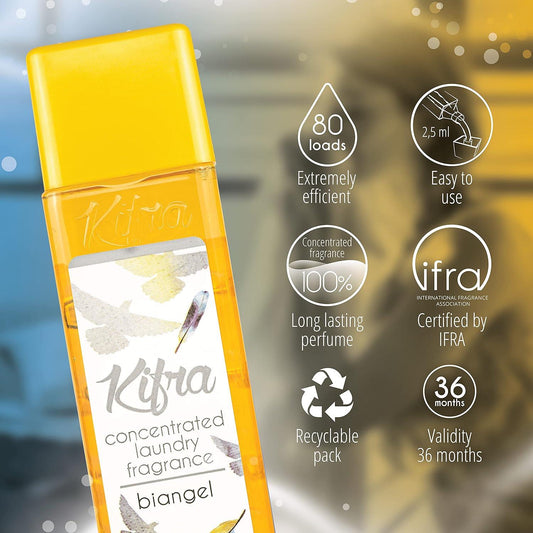 Kifra Biangel Concentrated Final Laundry Rinse Fragrance Gentle Cloth 80W 200ml