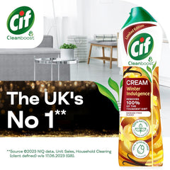 Cif Surface Cleaner Cream Tough Dirt Cleaner Remover Winter Indulgence 500ml