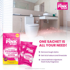 The Pink Stuff Miracle Foaming Toilet Bowl Cleaner Limescale Tough Stain Remover