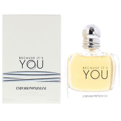 Emporio Armani Because It's You Eau de Parfum 100ml Womens Fragrance Spray