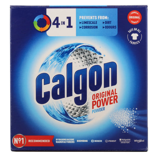 Calgon Powder Laundry Machine Clothes Cleaner Protect Limescale Dirt 600G