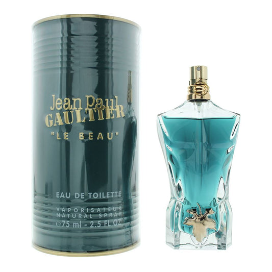 Jean Paul Gaultier Le Beau Eau de Toilette 75ml Mens Fragrance Spray