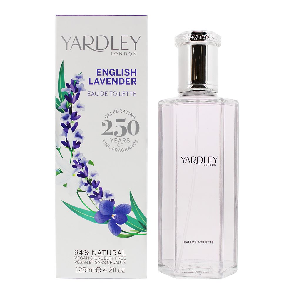 Yardley English Lavender Eau de Toilette 125ml Womens Fragrance Spray