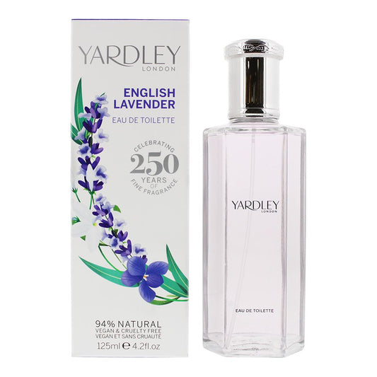 Yardley English Lavender Eau de Toilette 125ml Womens Fragrance Spray