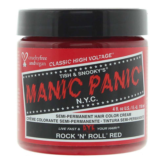 Manic Panic Classic High Voltage Rockn'Roll Red Semi-Permanent Hair Colour Cream