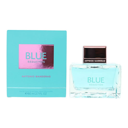 Antonio Banderas Blue Seduction For Women EDT 80ml Womens Fragrance Spray