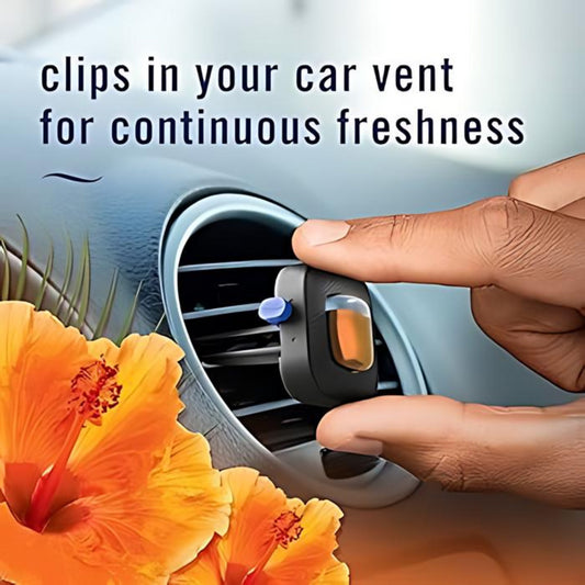 Febreze Lavish Car Air Freshener Vent Clip On Diffuser Adjustable Scent Control