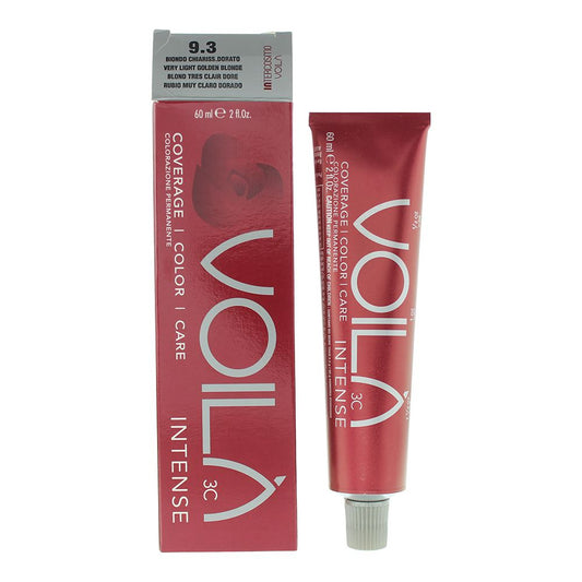 Intercosmo Voila� 3C Intense 9.3 Very Light Golden Blonde Hair Colour 60ml Women